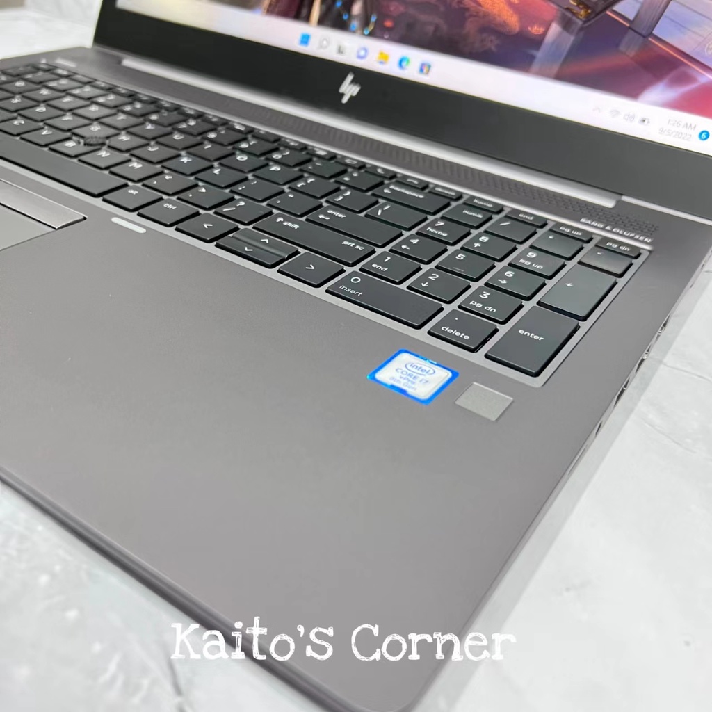 LAPTOP HP ZBOOK 15U G5 CORE i5/i7 GEN 8 - LAYAR 15,6 INCH SLIM MURAH - RADEON PRO WX 3100