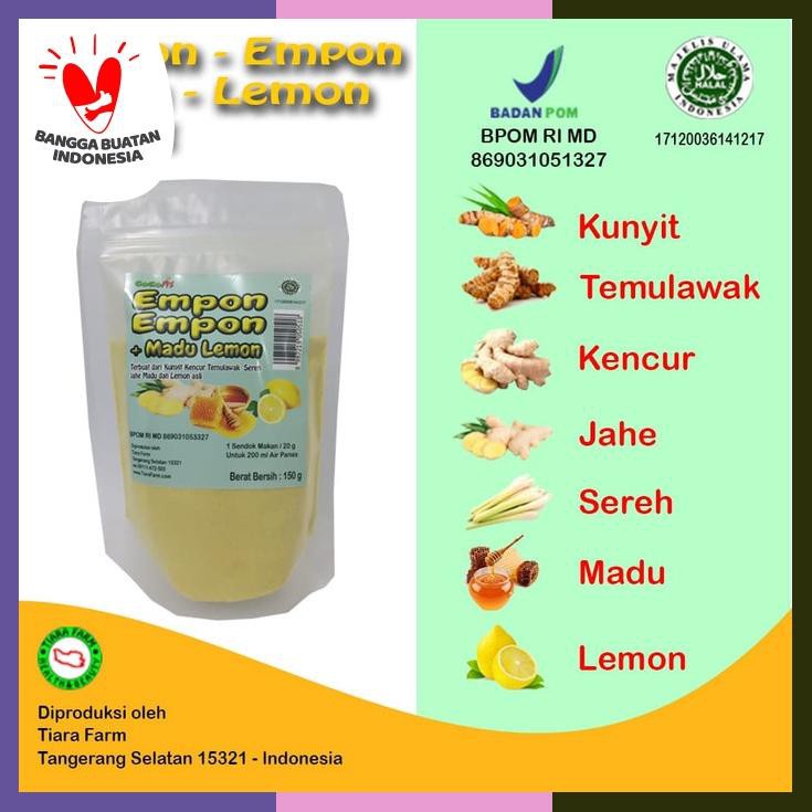 

Empon Empon Madu Lemon 150 G Honey Lemon Gogomix Tiara Farm