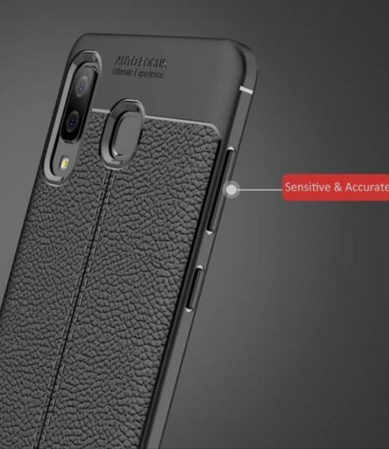 Case samsung A20s black cover Auto-focus