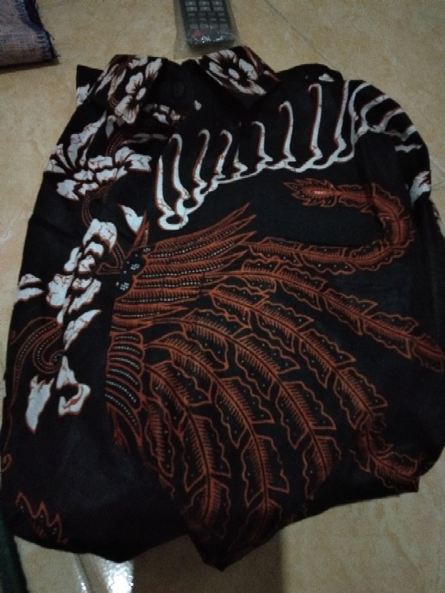 Size M L Xl Xxl Xxxl Bswart Batik Hrb026 Kenongo Hem Pendek Padi Pekalongan M L Xl Batik