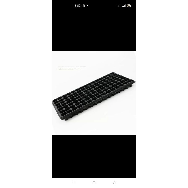 tempat semai 105 lubang/Tray semai 105 cell