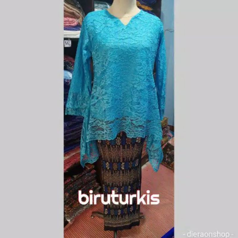 COD M-LD120 ATASAN KEBAYA BROKAT RINJANI BRIDESMAIDS KEBAYA JUMBO LD120SERAGAMAN KEBAYA WISUDA-ATASAN RIN-BIRTURKIS