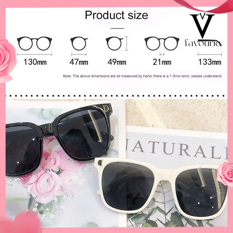 [COD]Kacamata Fashion Anak Laki-laki Perempuan Universal Anti-UV Street Shooting Sunshade Sunglasses-FA