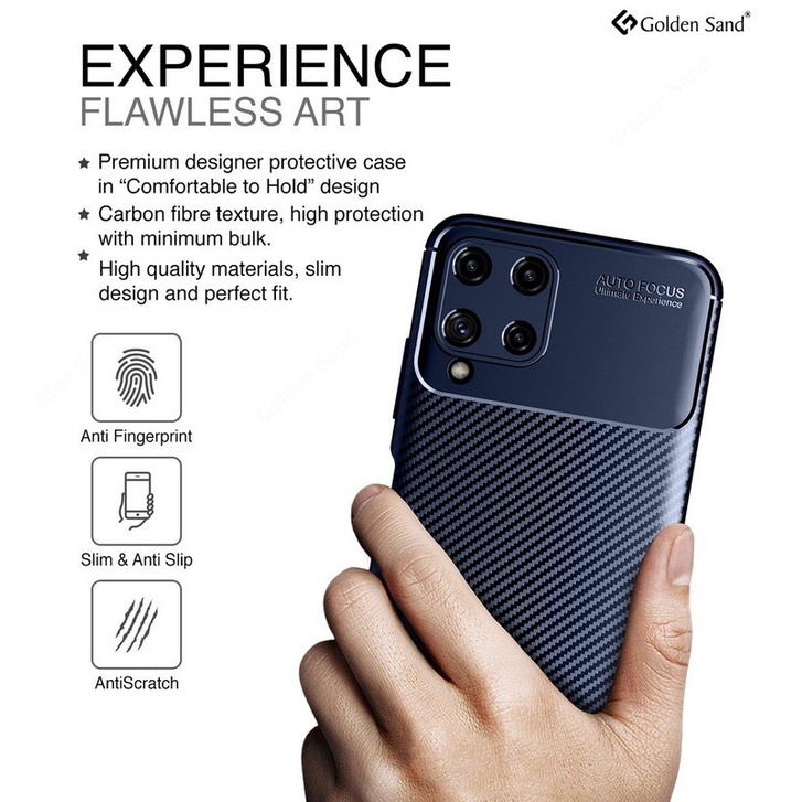 ORIGINAL CARBON CASE SAMSUNG A22 4G A22 5G RUGGED CARBON ORIGINAL SILICONE CASING SOFTCASE