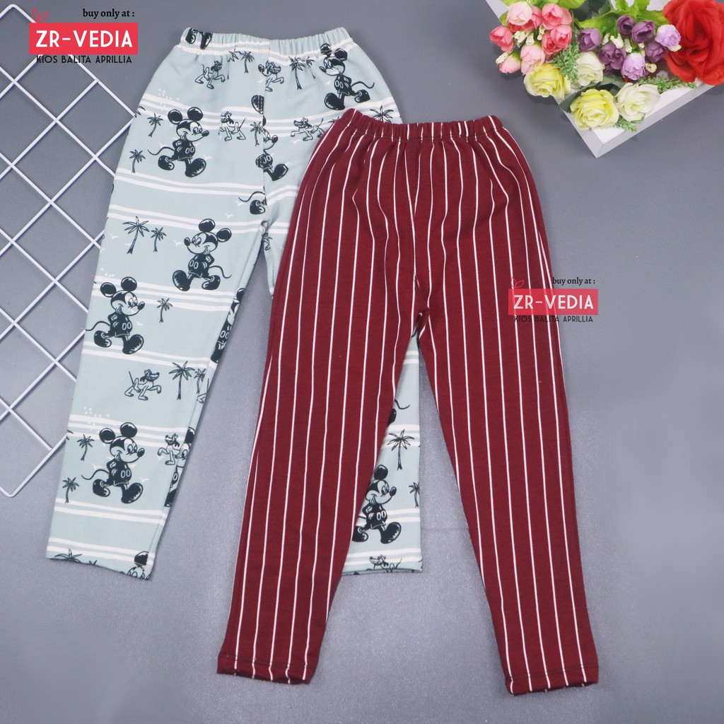 [IMPORT] Legging Nara uk 3-5 Tahun / Leging Motif Celana Ketat Panjang Anak Perempuan Premium Tebal