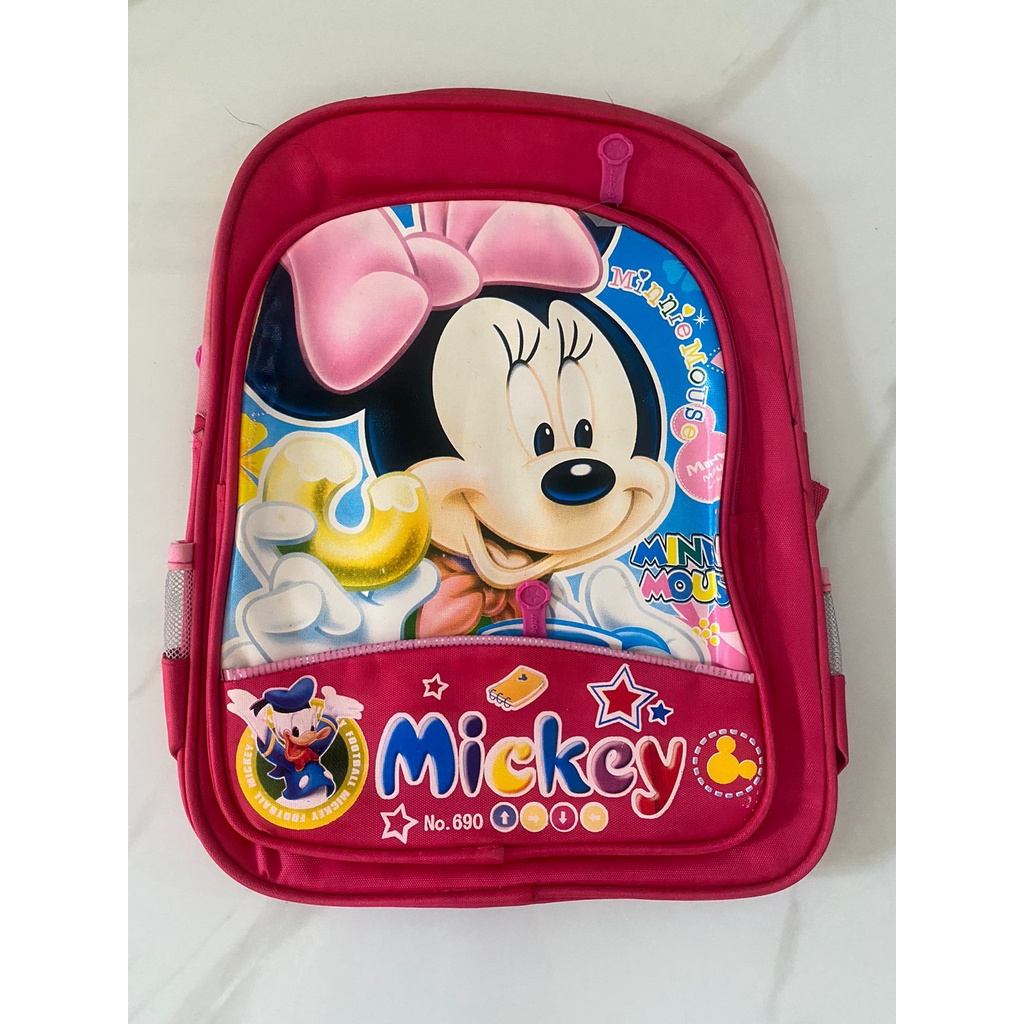 Tas ransel anak sekolah tas sekolah anak Mickey Hello Kitty Minie