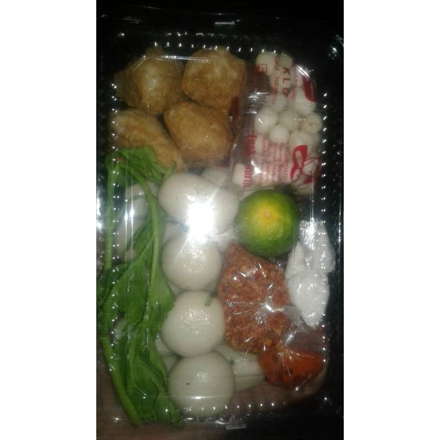 

Baso aci isi jando ,pecel,ayam