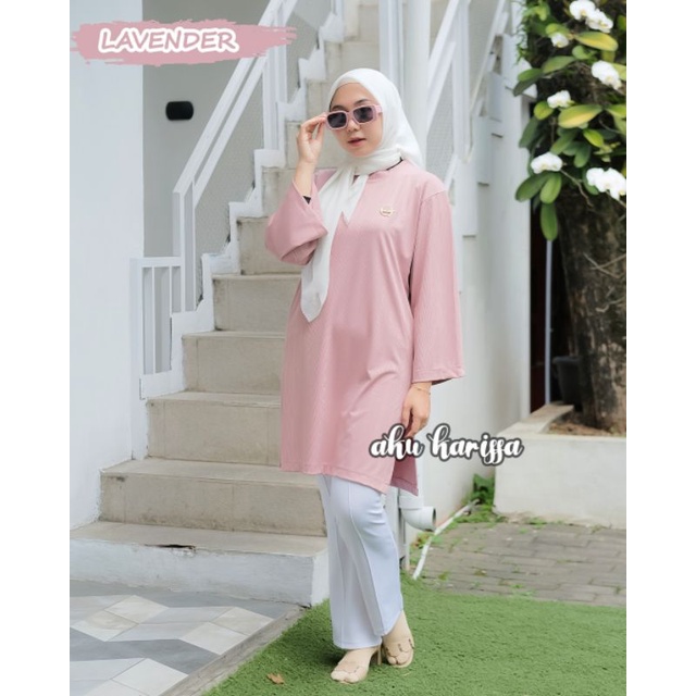 ZAHRA TUNIK ORI BY AKU KARISSA BAJU WANITA MODERN KEKINIAN