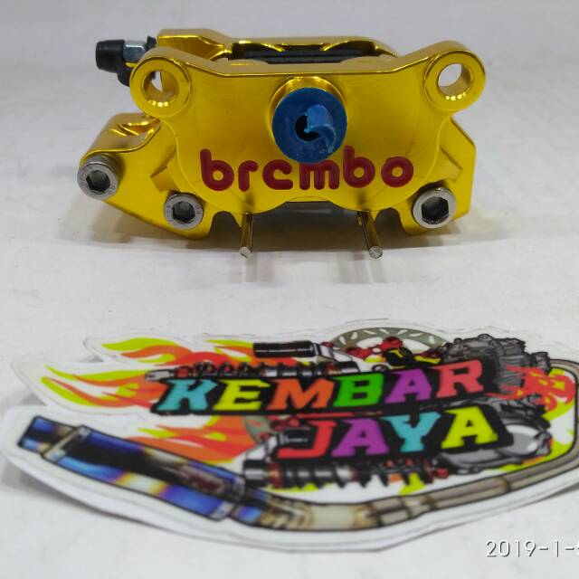 Kaliper brembo 4p mini cnc gold