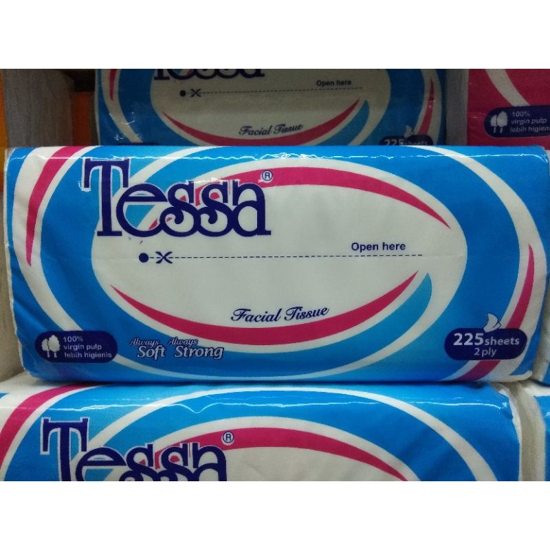 Tessa Facial Tissue Soft isi 225 Sheet