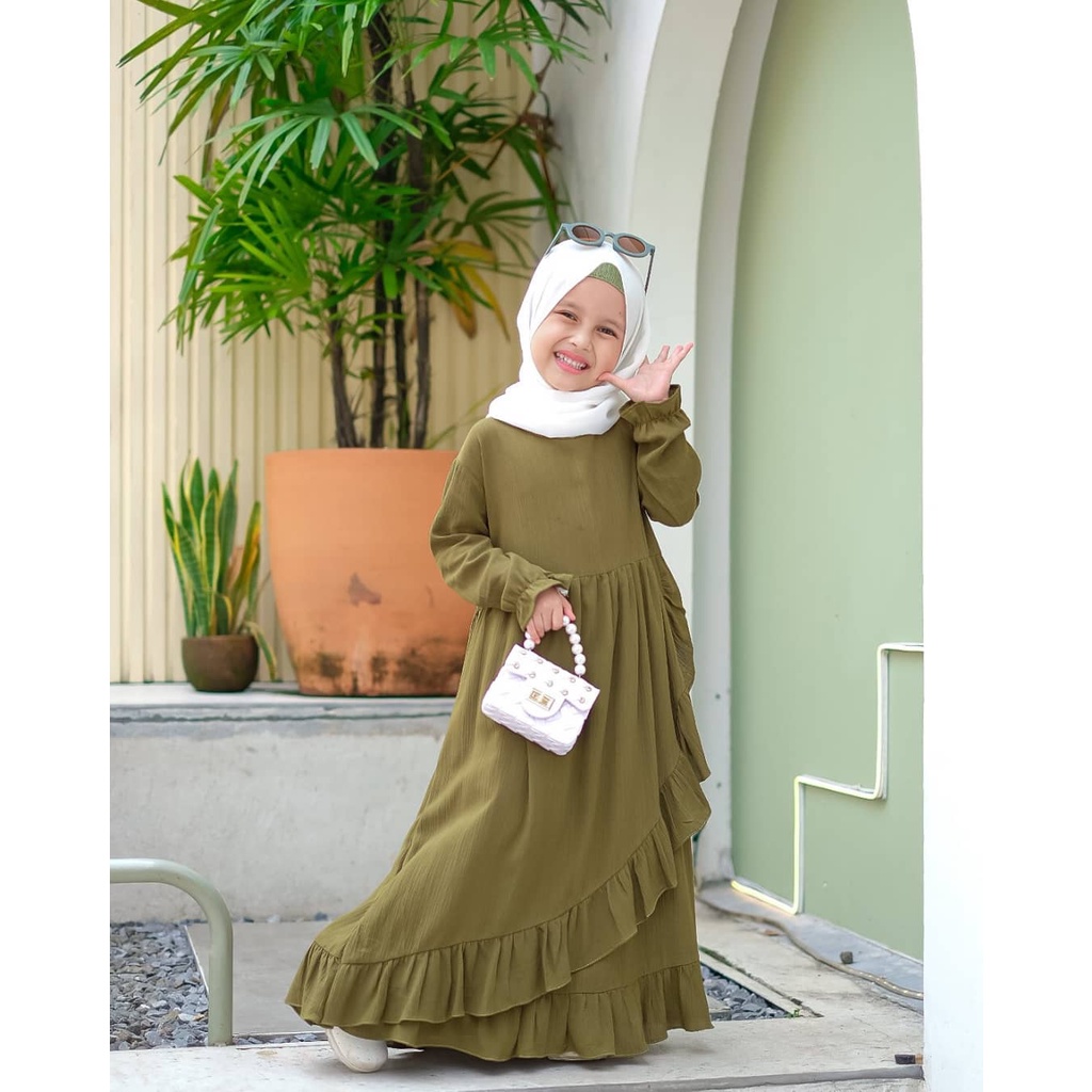 Gamis Anak Daily Gamis Anak Terbaru Gamis Anak Perempuan Modern 2022 Gamis Muslim Anak Perempuan 2022 FH26