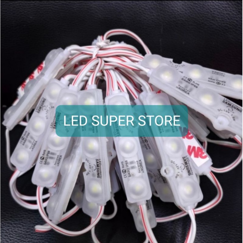 [100pc] LED Modul 5630 3 LED SAMSUNG Saso dof - Lensa tipe 6618 1.5w IP68