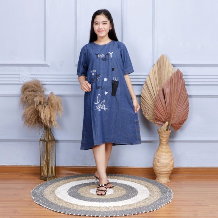DENIM DRESS DARKBLUE SERIES