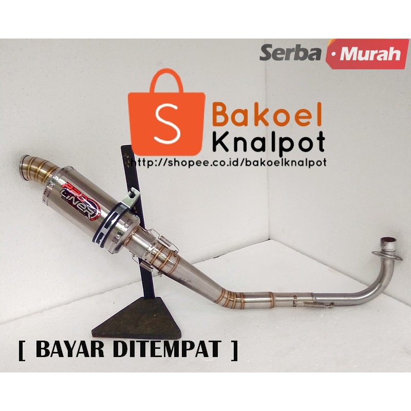 Knalpot Jupiter Z / Jupiter Z1 PROLINER / Knalpot Vega ZR / Vega R / Knalpot Supra / Supra X 125