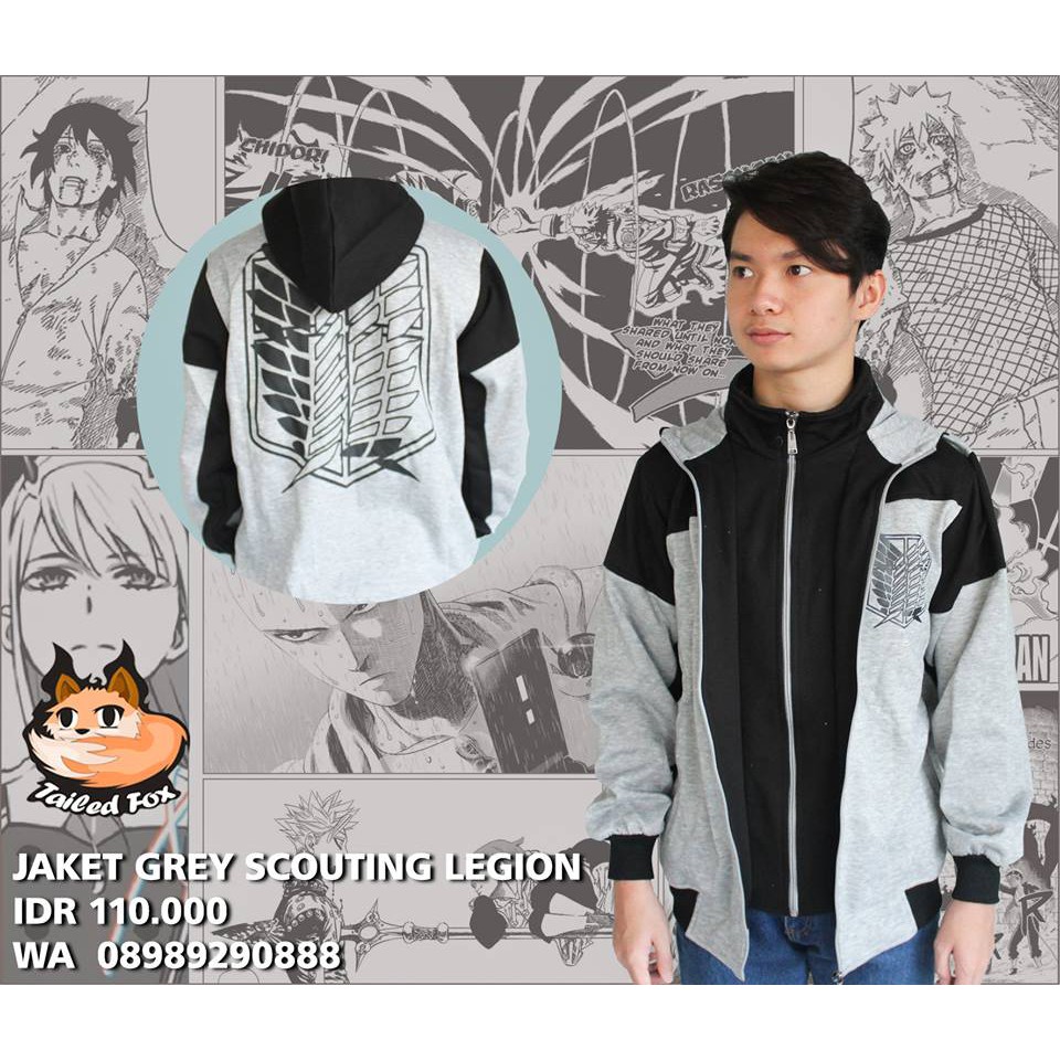 JAKET SNK GREY