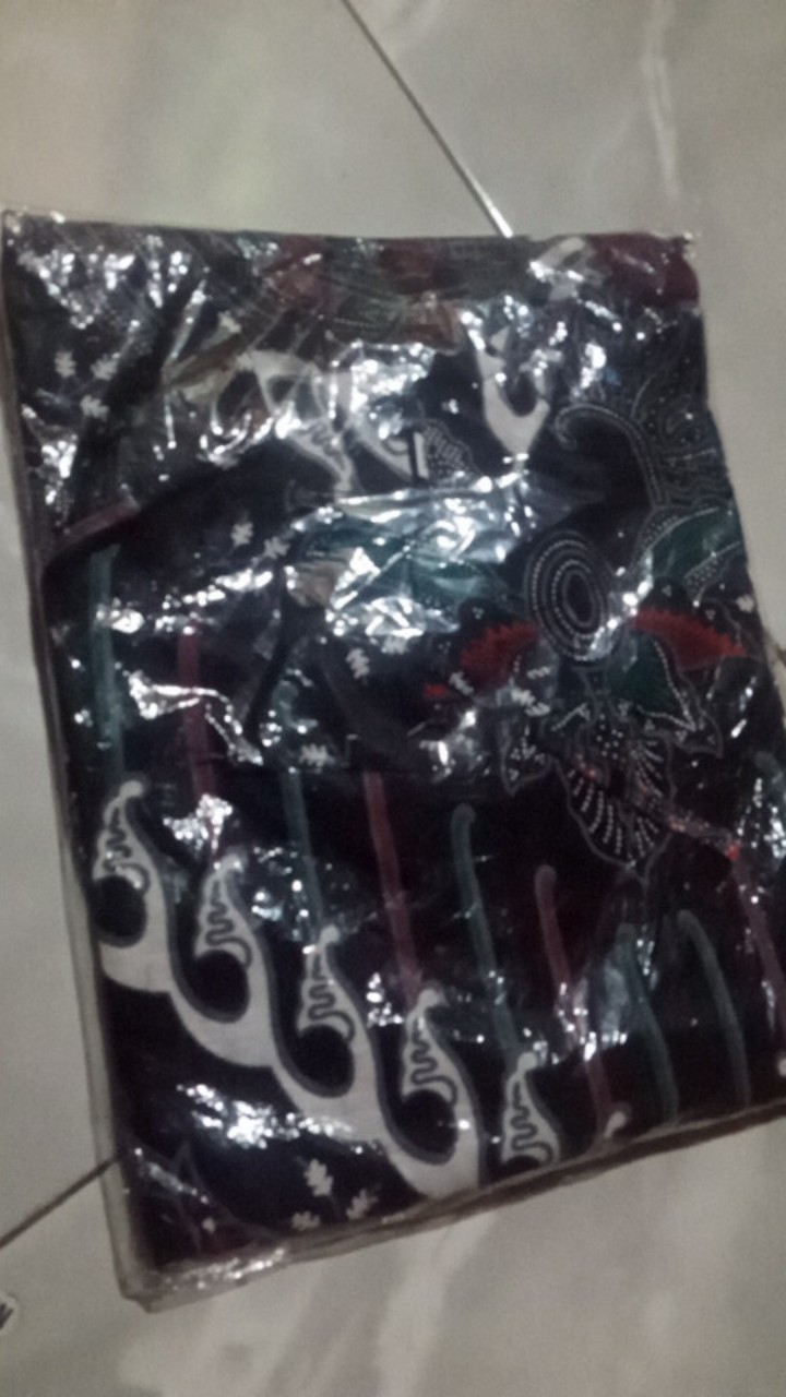 Baju Batik Ayah Dan Anak Laki-laki Motif Kupu Abu / Couple Ayah Dan Anak Terlaris / Cod