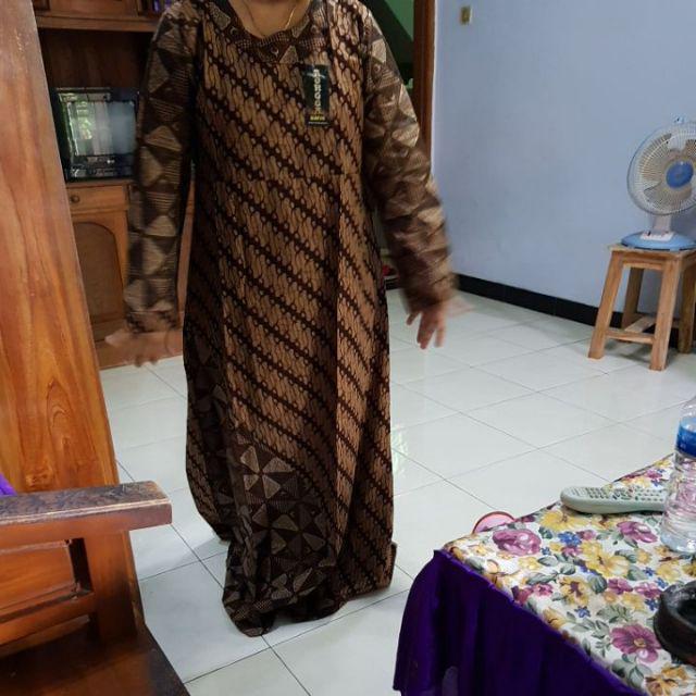 Gamis Kombi Genes #2 Gamis Batik Cantik Seragam Batik Pesta Batik Solo Batik Bagus Gamis Wanita