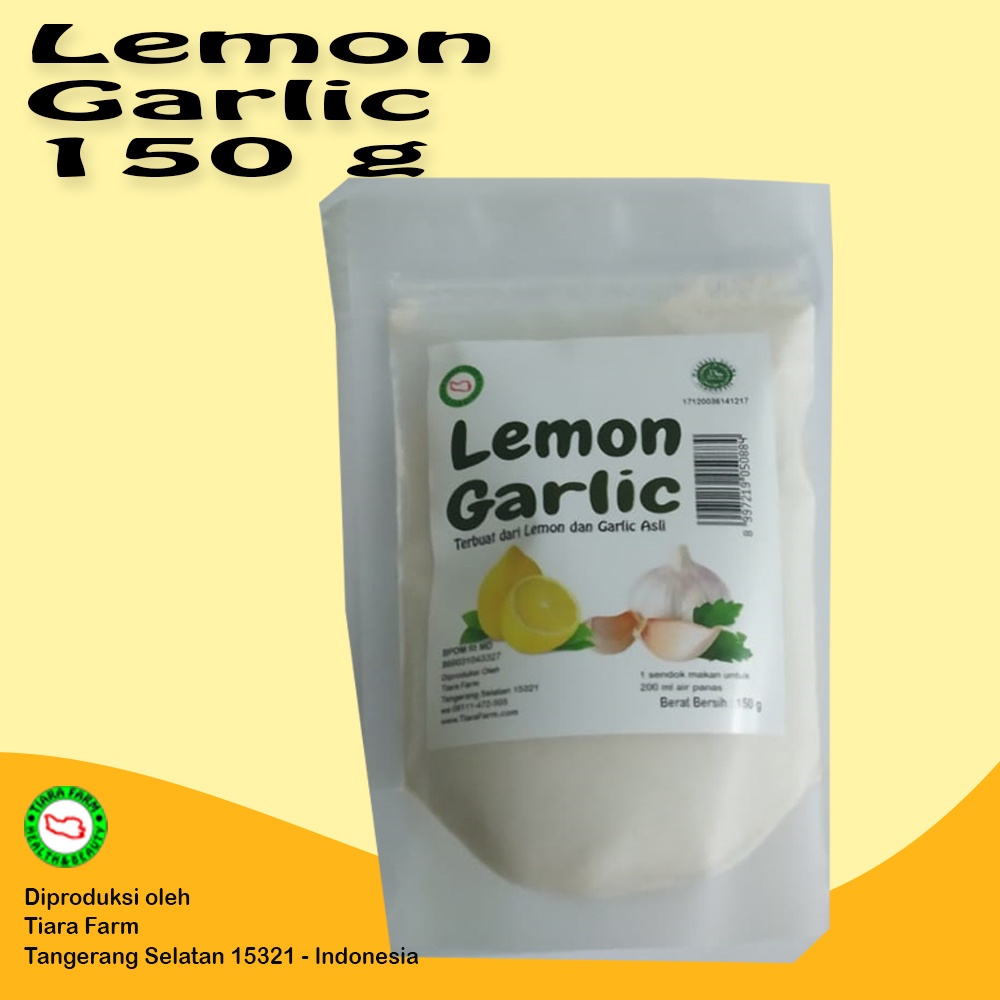 

Lemon Garlic ( Bawang Putih ) - Tiara Farm - 150 g