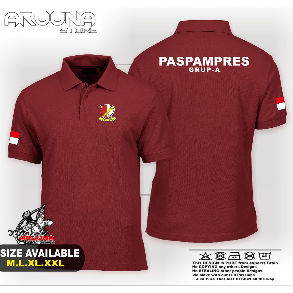 POLO SHIRT / KAOS POLO PASPAMPRES GRUP A TERBARU -kharmen