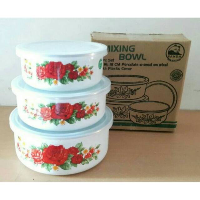 Mixing Bowl 3 Susun Maspion Panci Set