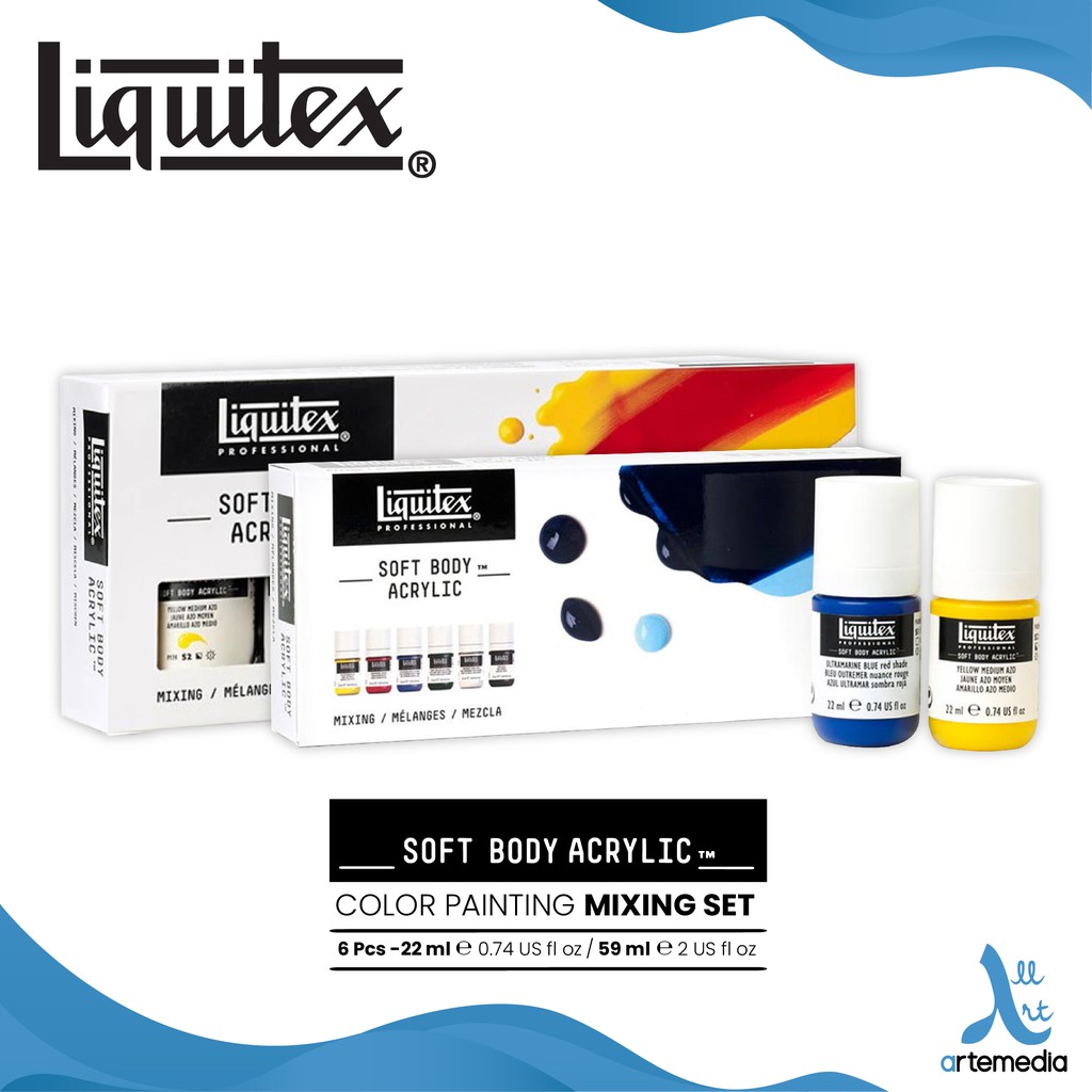 

Liquitex Soft Body Acrylic Color Paint Mixing Set