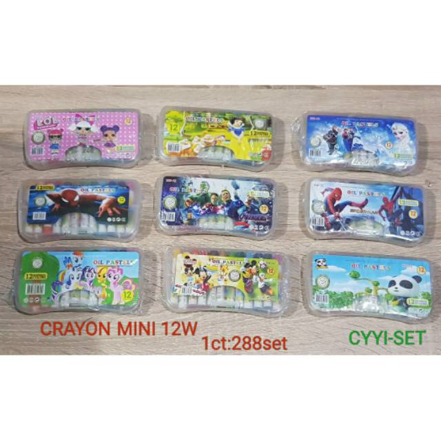 

Oil Pastel Oil Crayon 12 Warna Ukuran Kecil