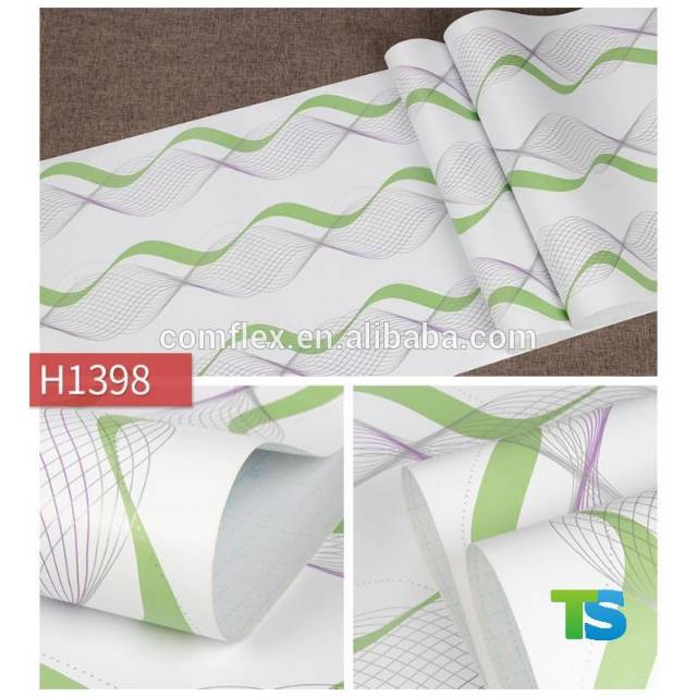 Wallpaper ulir hijau