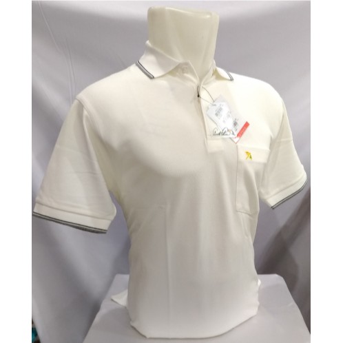 SALE Kaos Kerah Polo Shirt Pria ARNOLD PALMER 100% ORIGINAL PUTIH - Putih, M