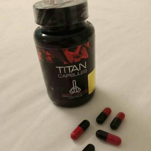 TITAN CAPSULE 100% HERBAL ASLI ORIGINAL PEMBESAR PRIA VITALITAS