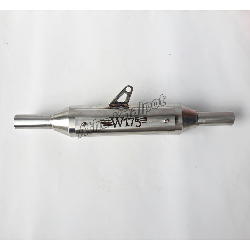 Silincer Knalpot W175 Stainless Model Standar