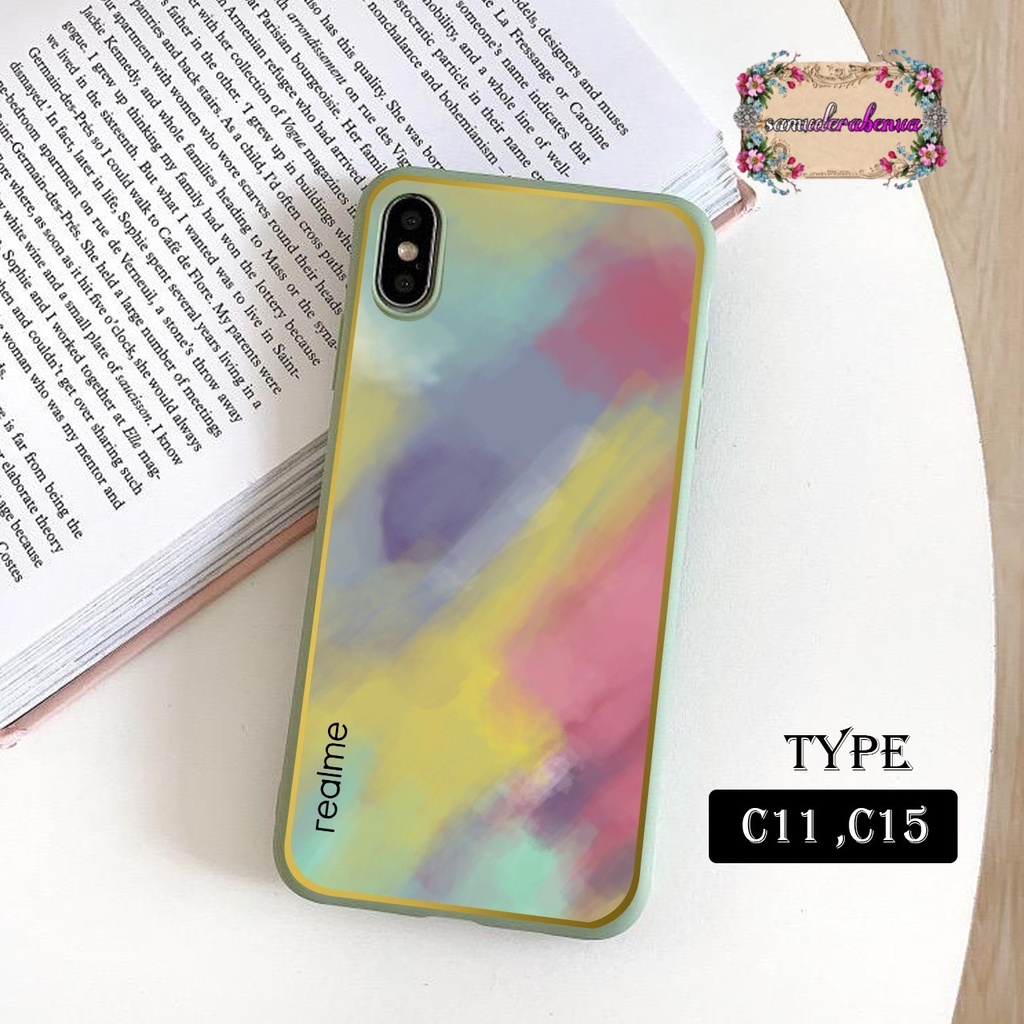 SS044 SOFTCASE RAINBOW REALME C2 A1K 5 5I C3 5S 6 C11 C12 C25 NARZO 30A C15 C17 7I SB2798