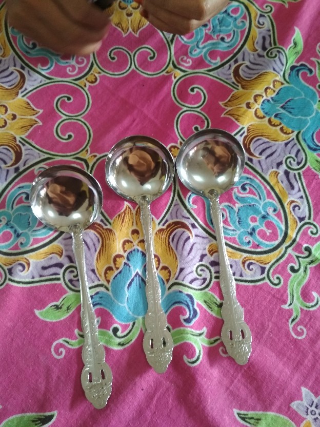 Irus Stainless Wayang / Centong Sayur Kuah