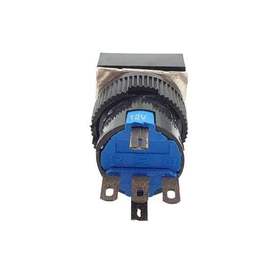 Switch Push On Lampu 5 Pin Saklar Kotak 5pin LED Tombol 12V LA128A