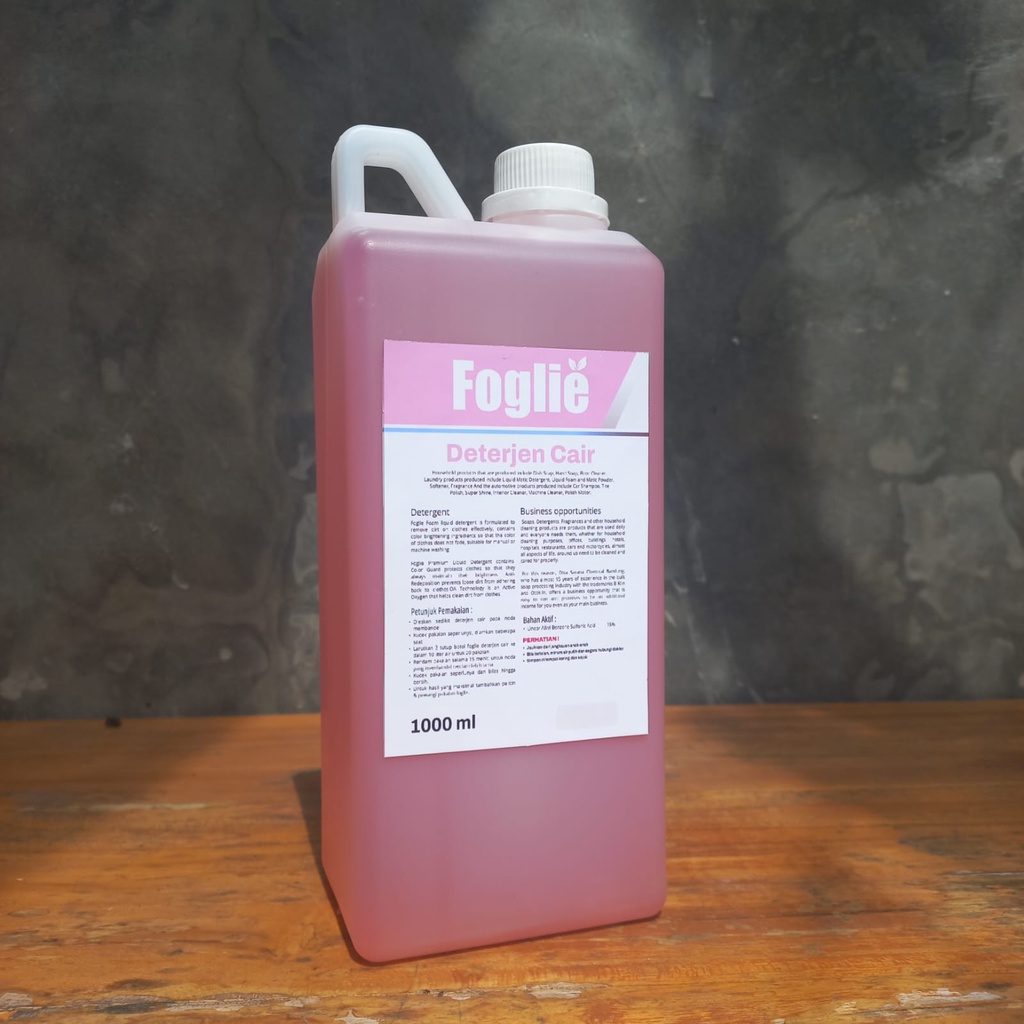 Deterjen Cair Laundry Liquid Ekonomis 1 liter Foglie