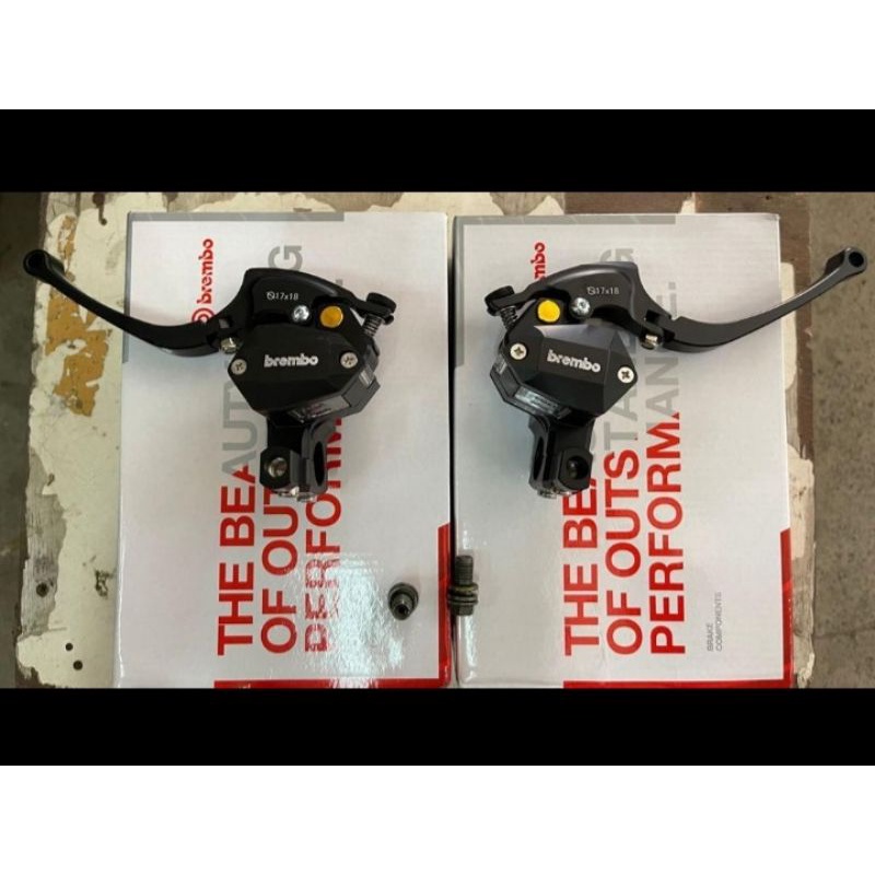 MASTER REM SET BREMBO KIRI/KANAN TABUNG CENSI NMAX OLD/NEW PCX 150/160 XMAX DILL