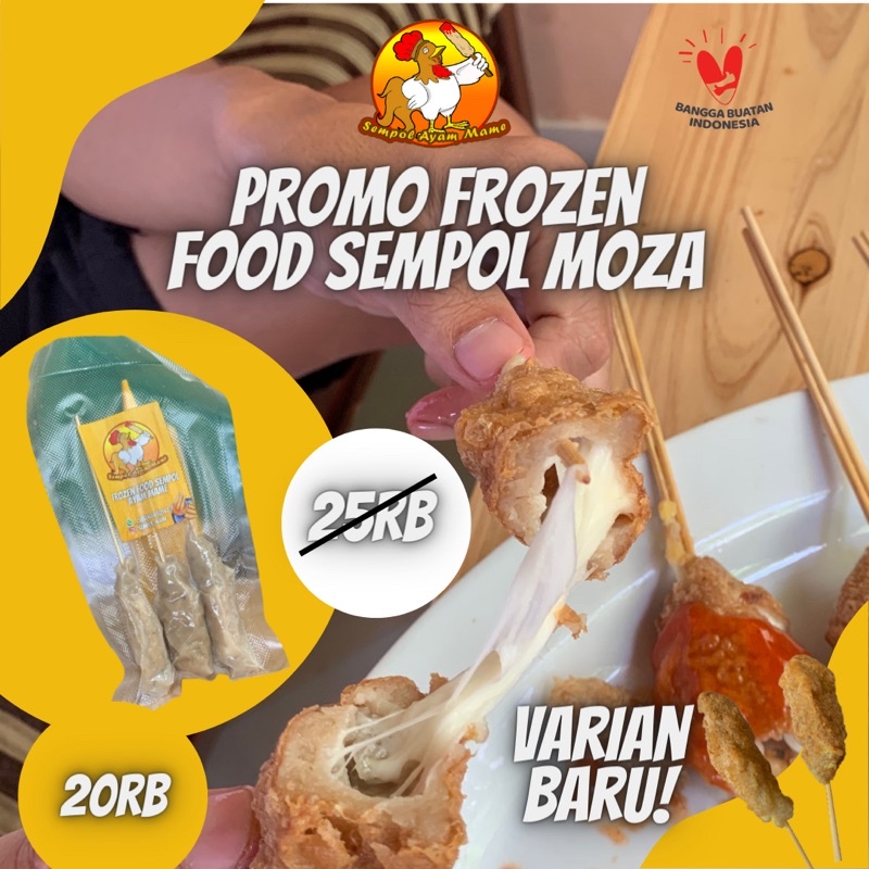 

sempol ayam isi keju mozarela lezat