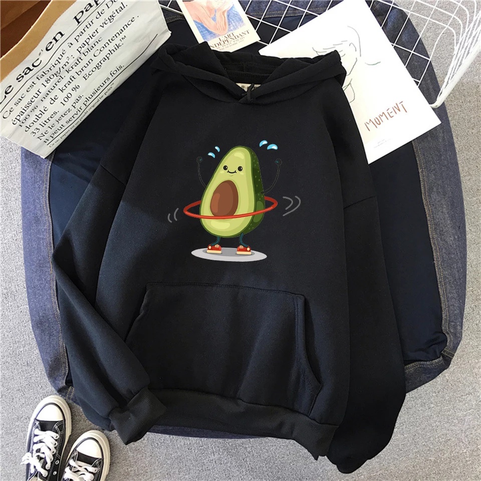 Sweater Hoodie Avocado Wanita Kekinian Hoodie Oversize Wanita Korean Style Bahan Tebal Hoodie Cewek Kekinian Korea Oversize Sweater Wanita Jumbo Xxl Tebal Import Hoodie Wanita Polos Tebal Ori Premium Hoodie Zipper Polos Resleting Sleting Oversize XXL