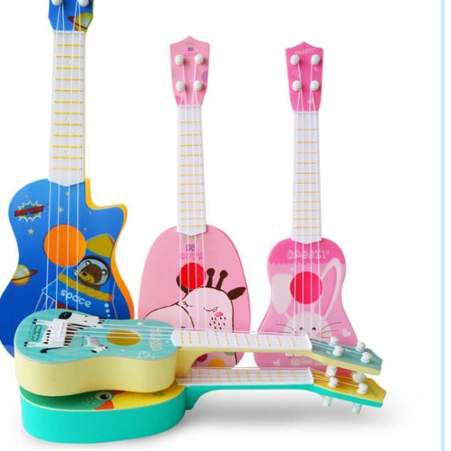 Mainan Gitar Ukulele Anak / Kado Mainan Anak Gitar Alat Musik Anak Mainan Edukasi Anak