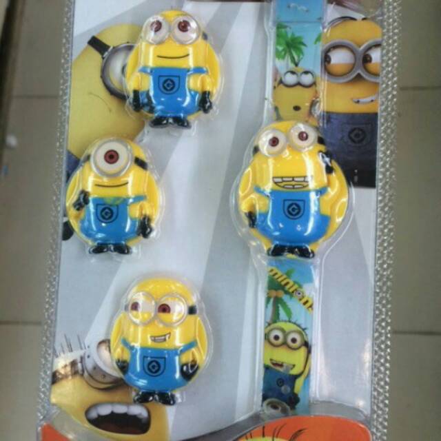 Jam Tangan Anak Character Minions