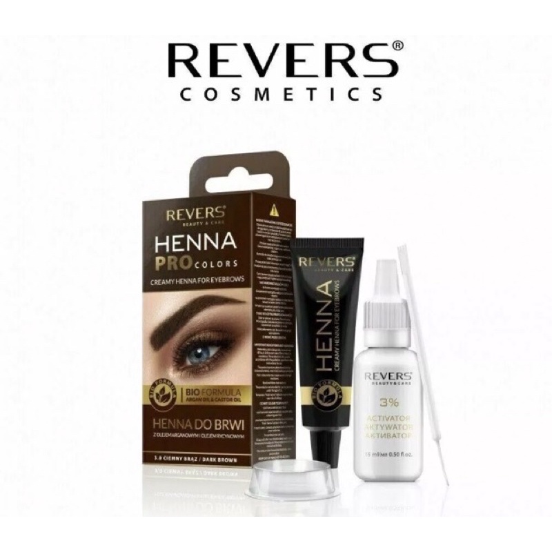 BROWHENNA ALIS EYEBROW HENNA PRO SERIES REVERS