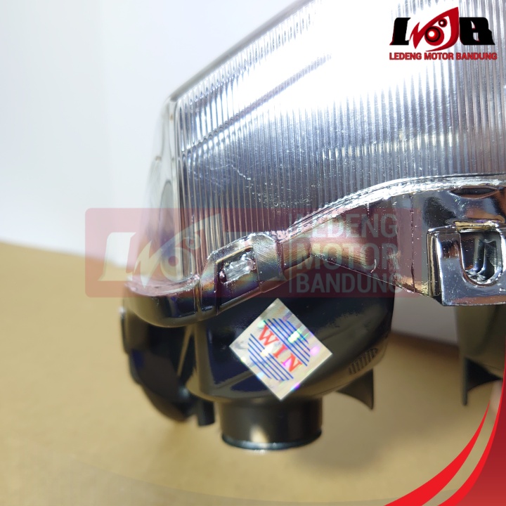 Reflektor 2 Lampu Headlamp Supra-X 125 Lokal