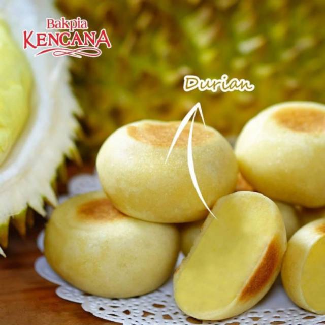 Bakpia Kencana Durian Isi 10 - Oleh Oleh Khas Jogja - Bakpia Jogja