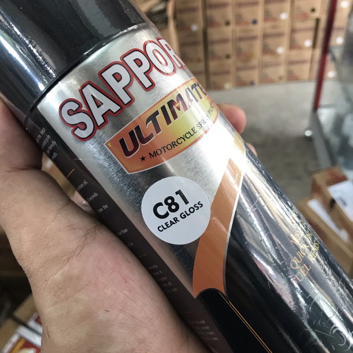 

cat semprot pylox pilox sapporo ultimate clear gloss C81