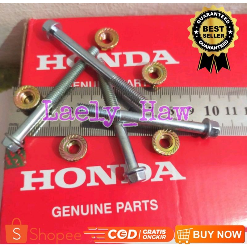 BAUT 8 mm + MUR PANJANG  2,3,4,5,6,7,8,9 cm