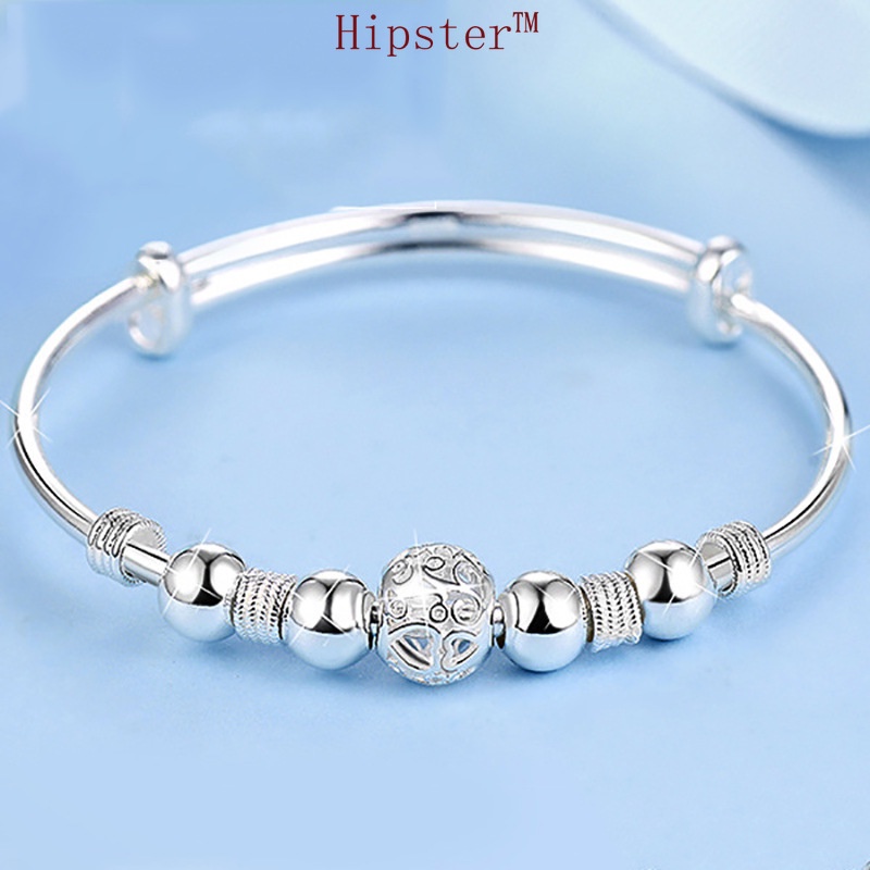 Vintage Ethnic Style Luxurious Style Circle Platinum Bracelet