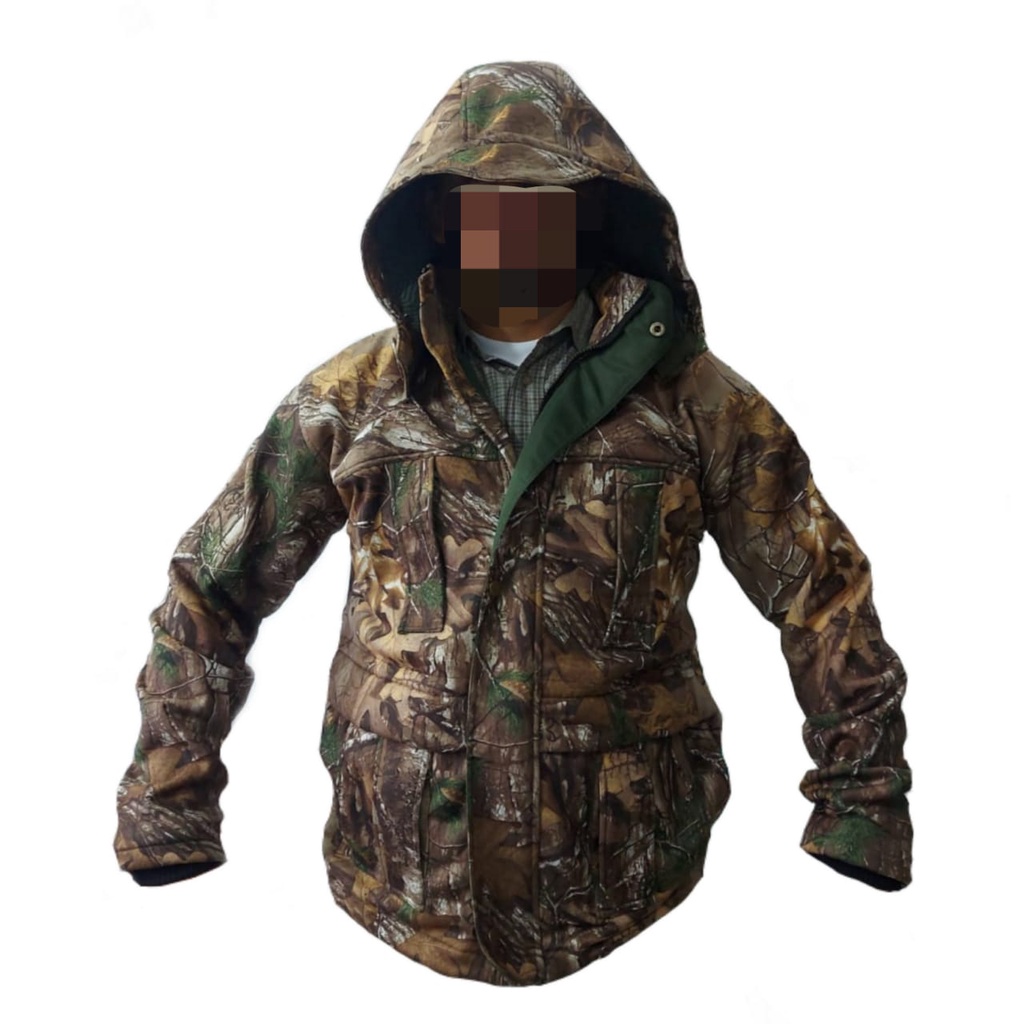 Jaket Hodiee Loreng Camo Berburu Model Terbaru Waterproof