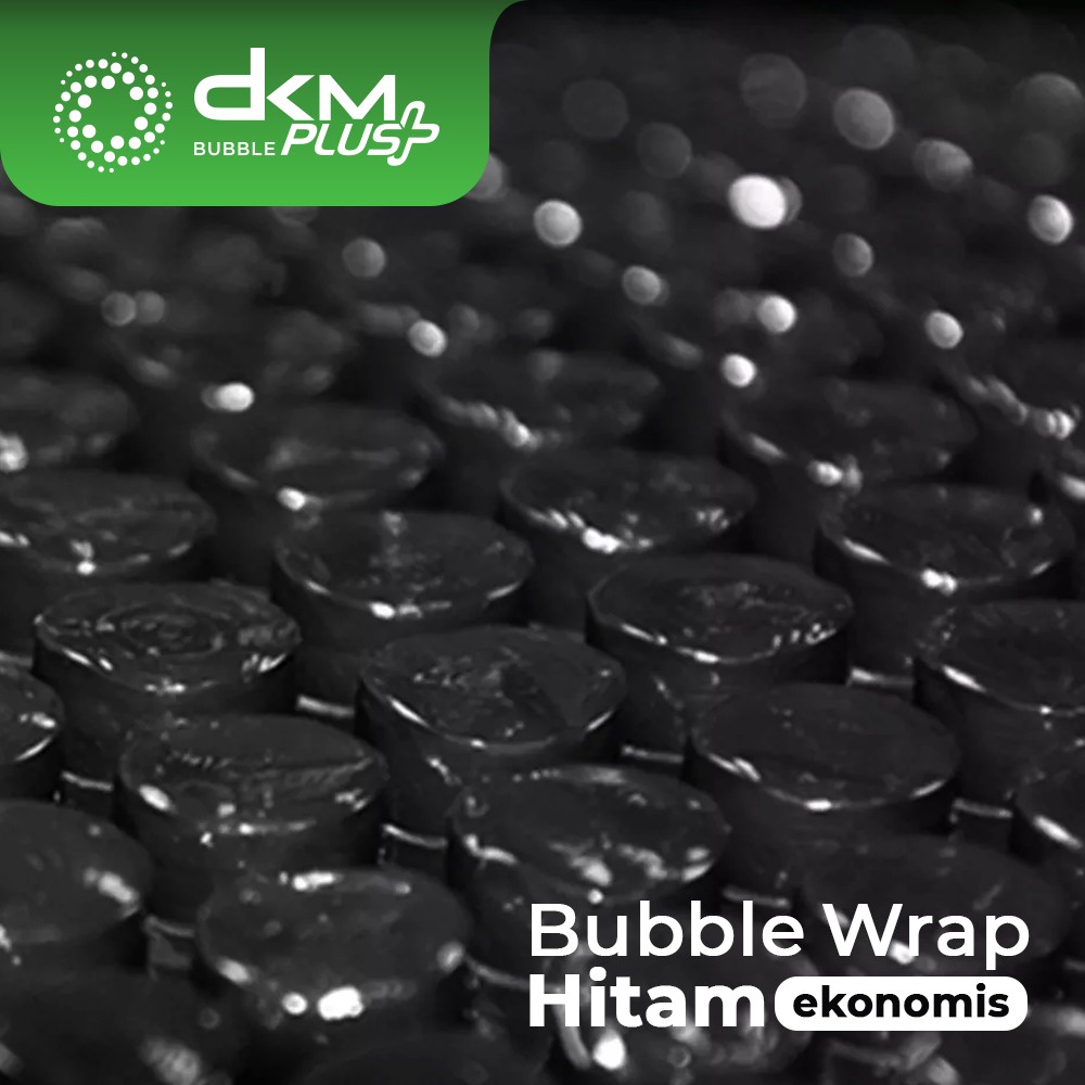 

H3T Plastik Bubble Wrap Hitam 50meter BUBBLEWRAP EKONOMIS DKM PLUS PER ROLL