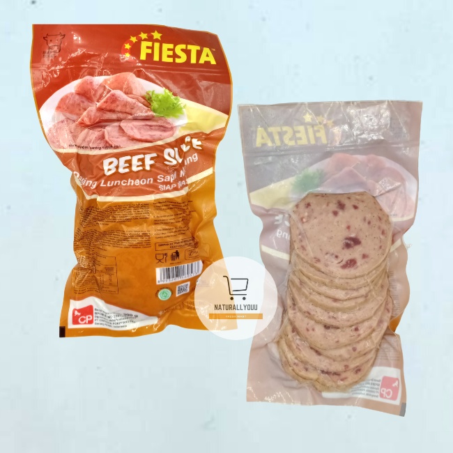 Fiesta Beef Slice 300gr Beef Luncheon