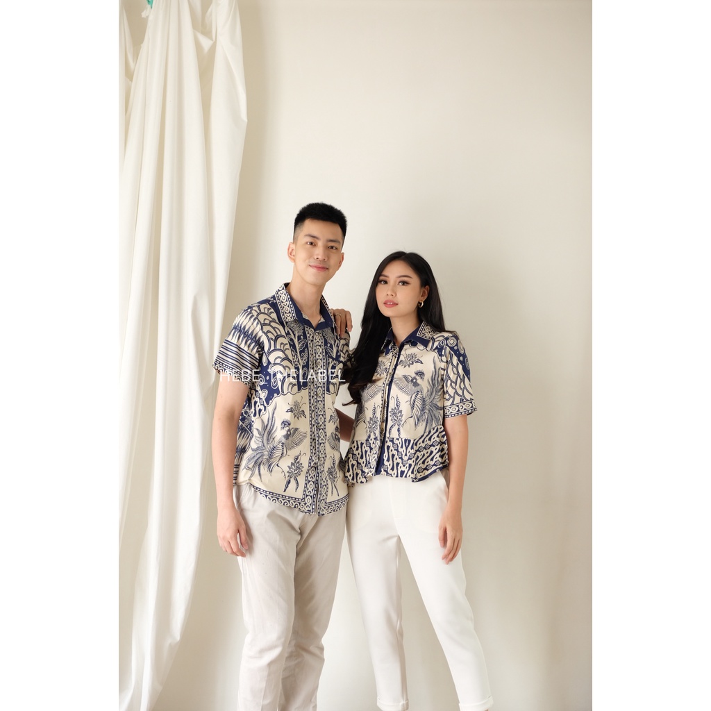 Sarayu Batik (Available Couple Pria) - Men Short-Nadine-Amber-Intan-Jenna-Brenda-Valda