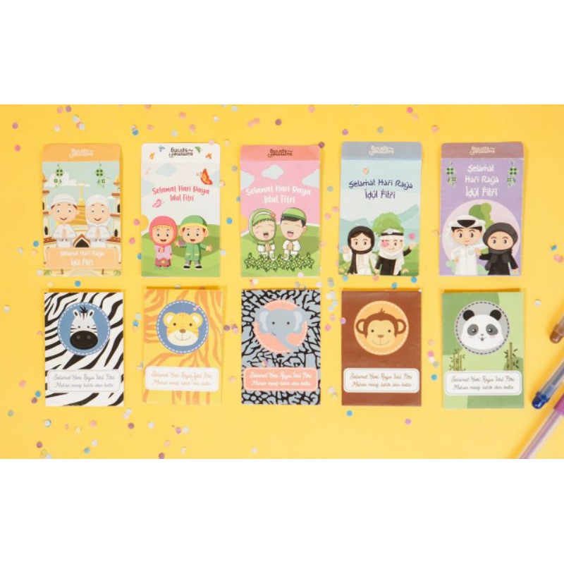 

Amplop Lebaran TEBAL PREMIUM uk 7x10 (Isi 45 amplop) MIX 15 DESAIN@3pcs